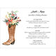 Western Boot Menus Image 1 of 3
